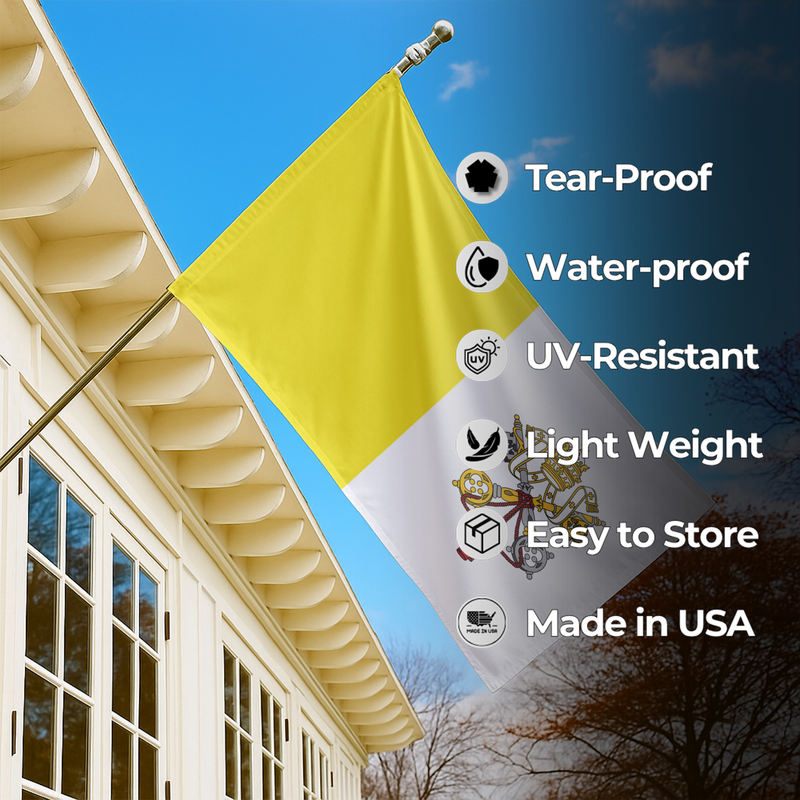 VATICAN CITY FLAG
