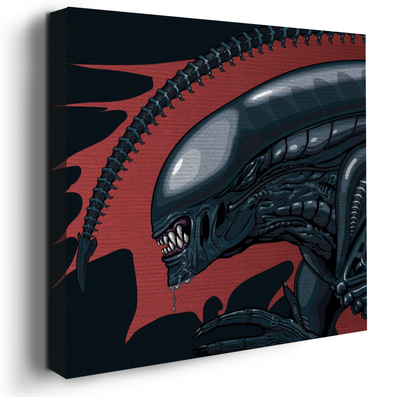 XENOMORPH WALL CANVAS DECOR