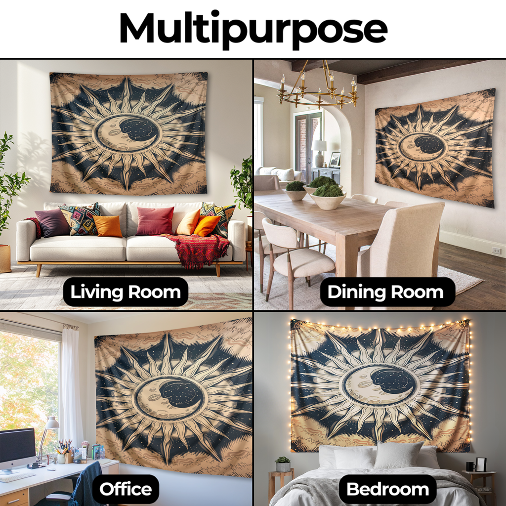 SUN & MOON TAPESTRY
