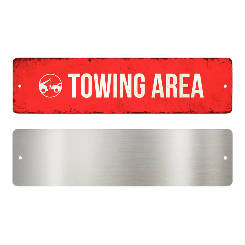 TOWING AREA SIGN