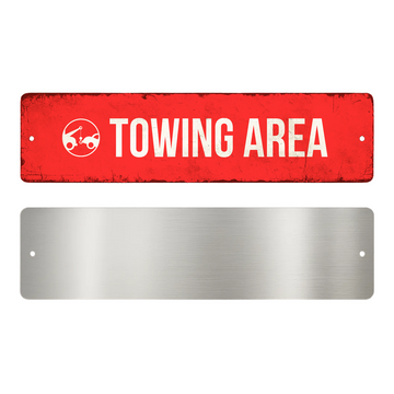 TOWING AREA SIGN