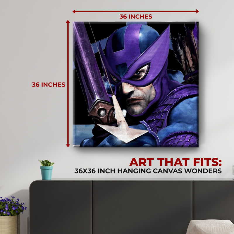 HAWK EYE WALL CANVAS DECOR