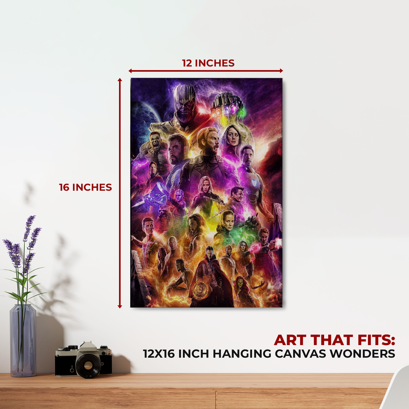 AVENGERS WALL CANVAS DECOR