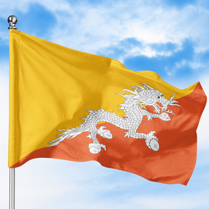 BHUTAN FLAG