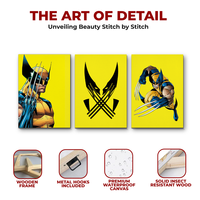 WOLVERINE CANVAS DECOR