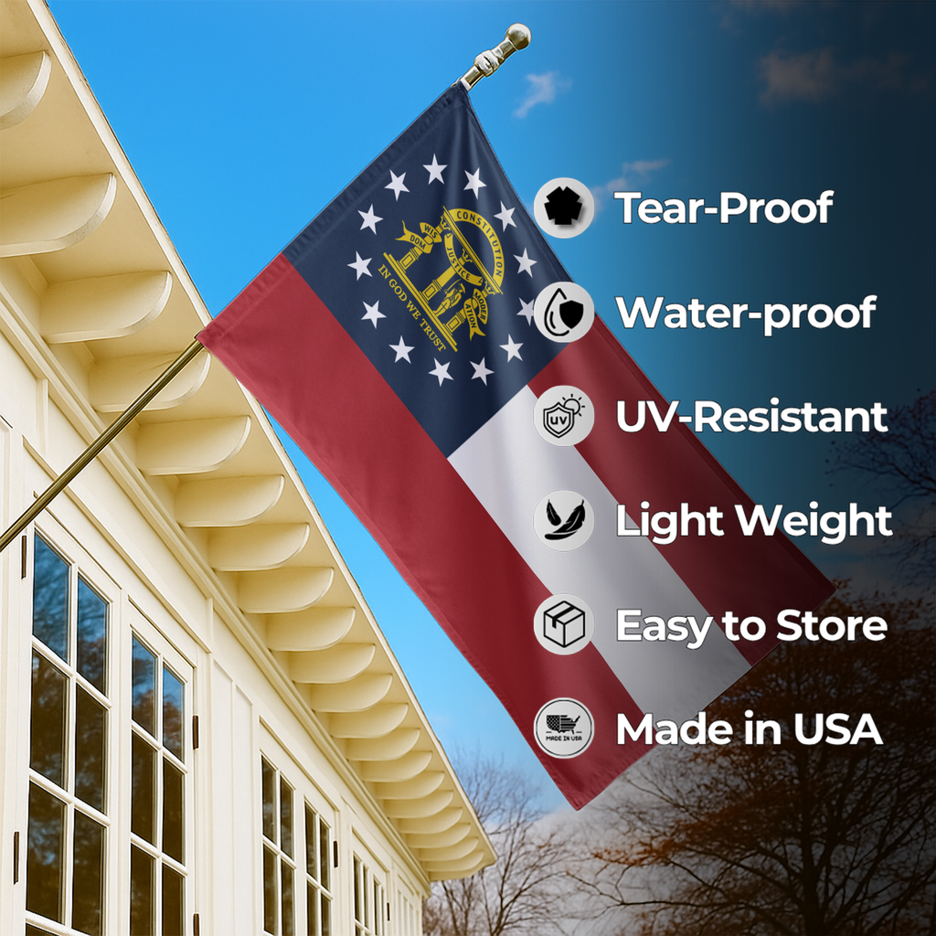 GEORGIA STATE FLAG