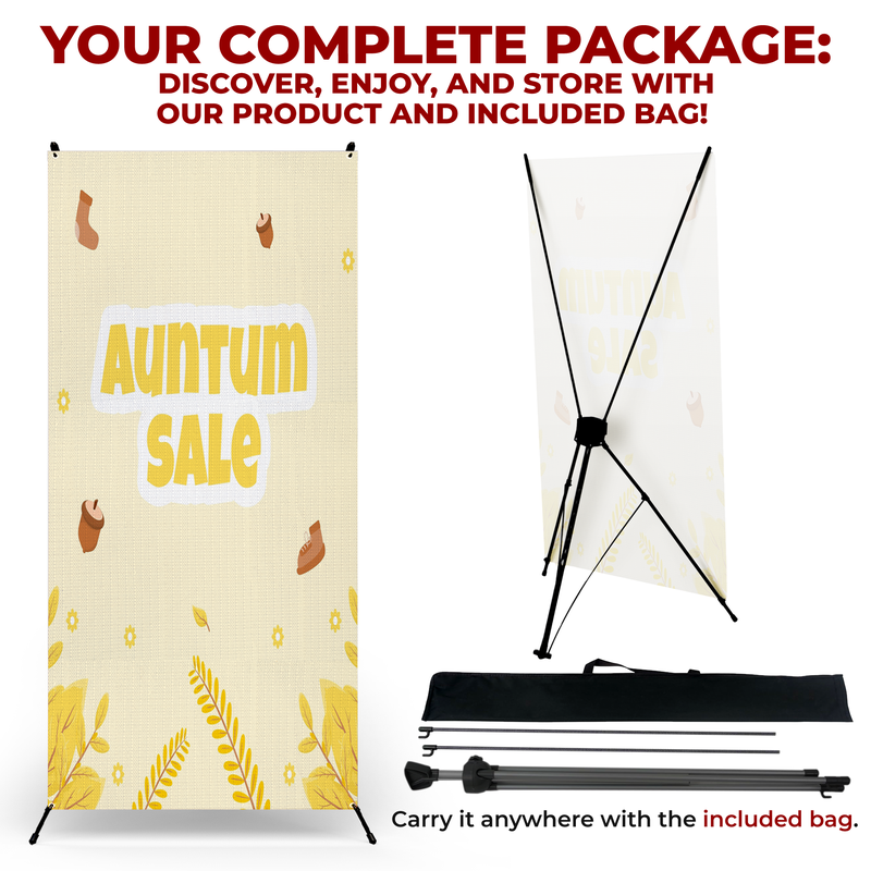 AUNTUM SALE X-BANNER