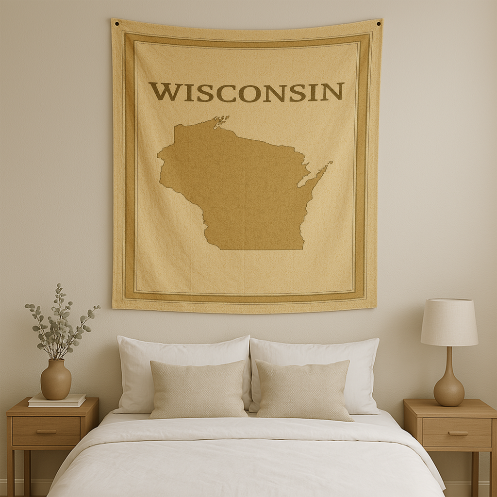 WISCONSIN WALL TAPESTRY
