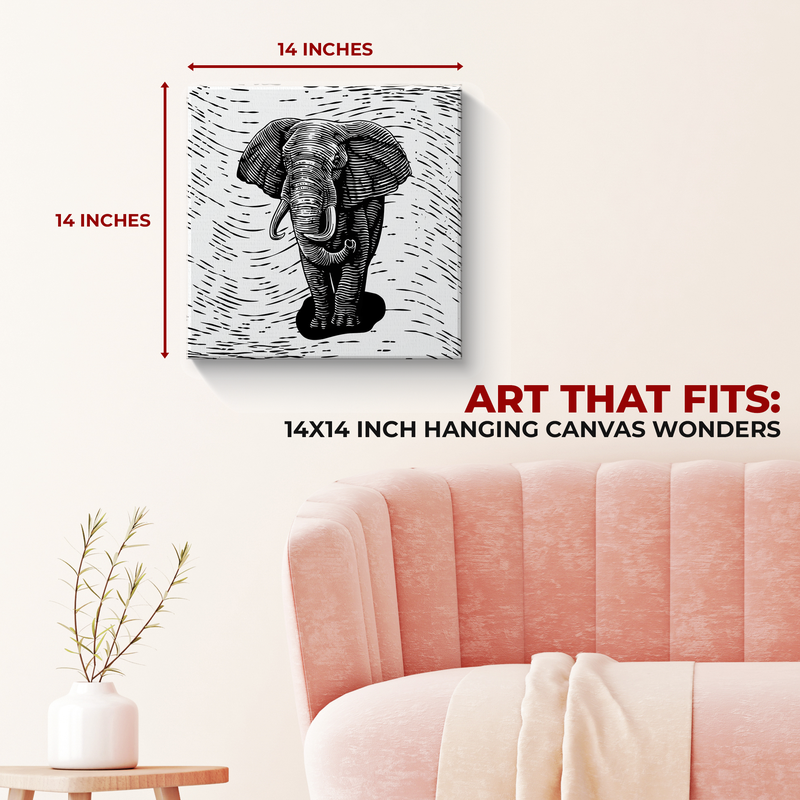 ELEPHANT CANVAS DECOR