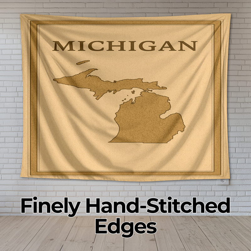 MICHIGAN WALL TAPESTRY