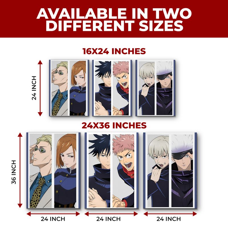 JUJUTSU KAISEN WALL CANVAS
