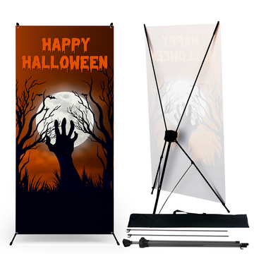HAPPY HALLOWEEN X-BANNER