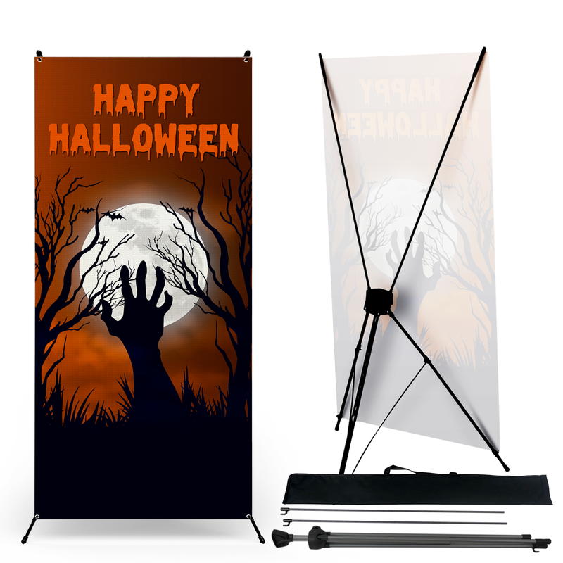 HAPPY HALLOWEEN X-BANNER