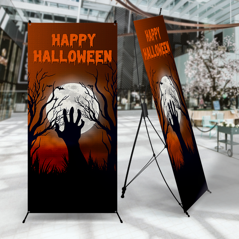 HAPPY HALLOWEEN X-BANNER