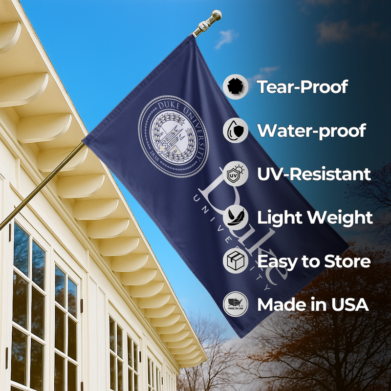 DUKE UNIVERSITY FLAG
