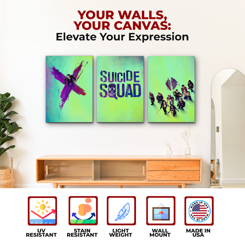 SUICIDE SQUAD WALL CANVAS
