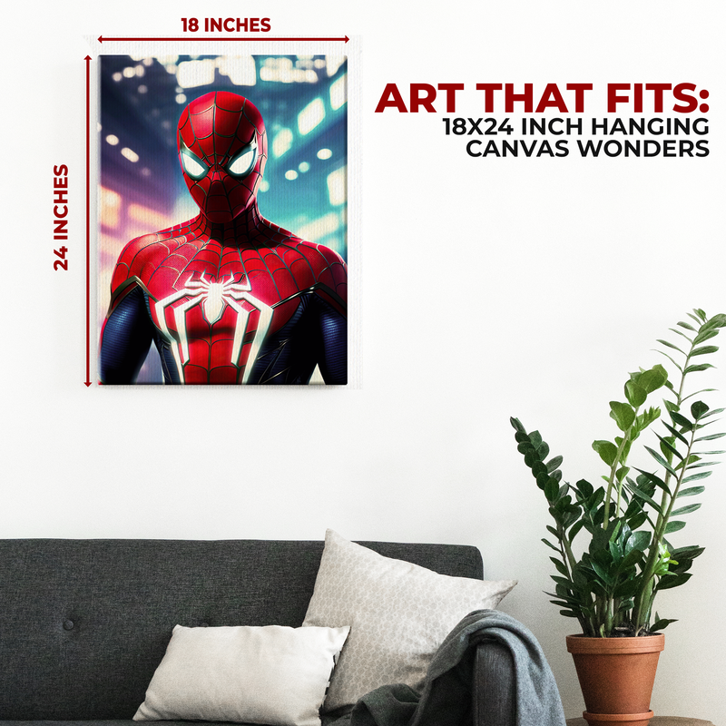 SPIDER-MAN WALL CANVAS DECOR