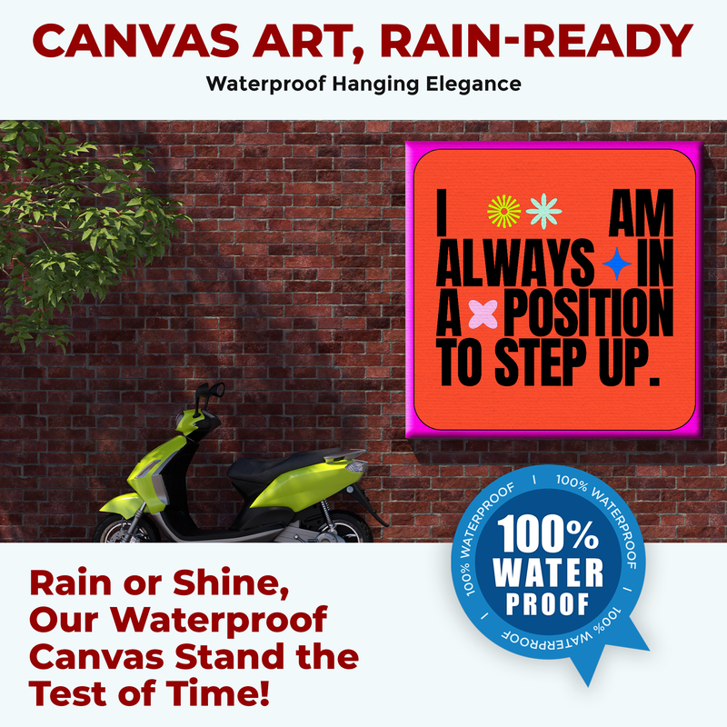 STEP UP DECOR CANVAS