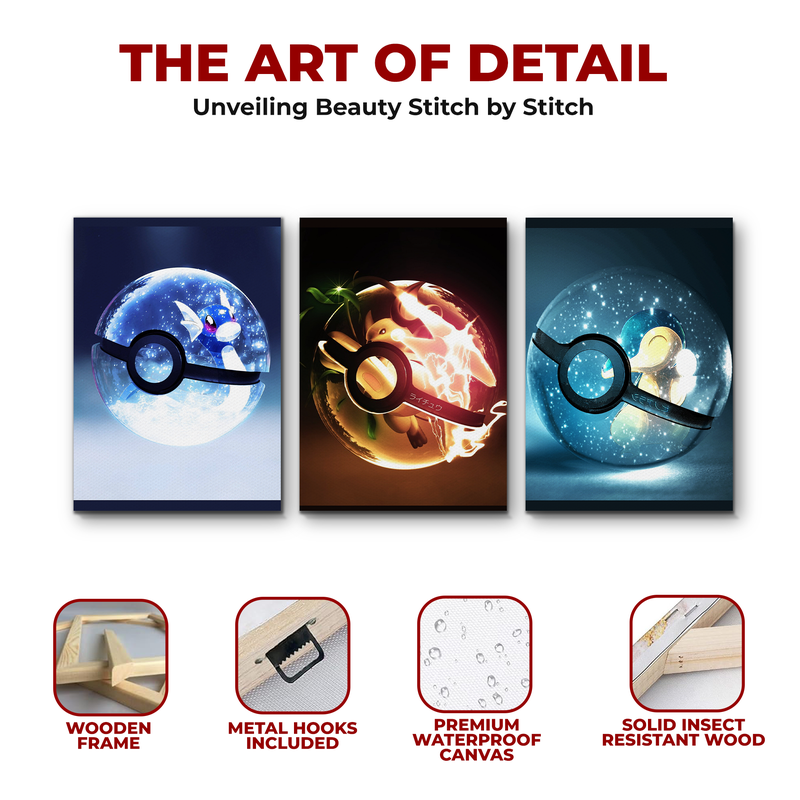 POKEMON GO CANVAS DECOR