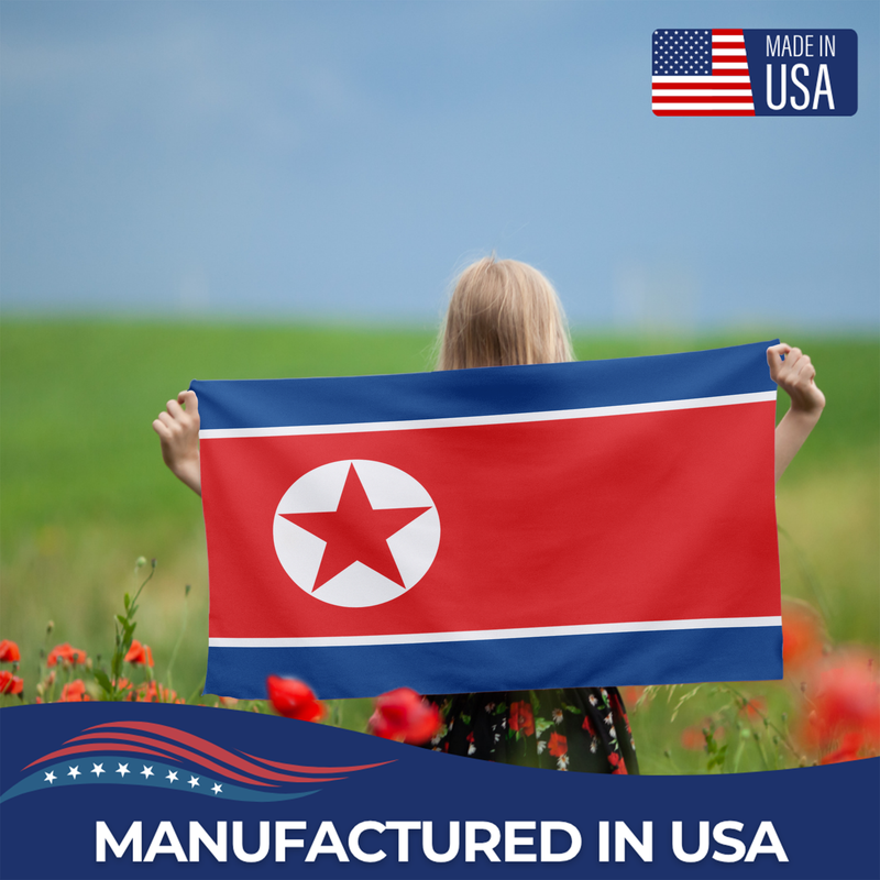 NORTH KOREA FLAG