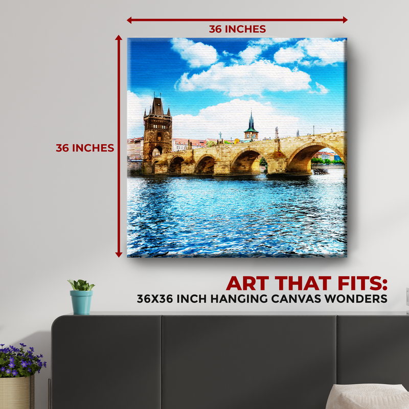 CHARLES BRIDGE PRAGUE CANVAS DECOR