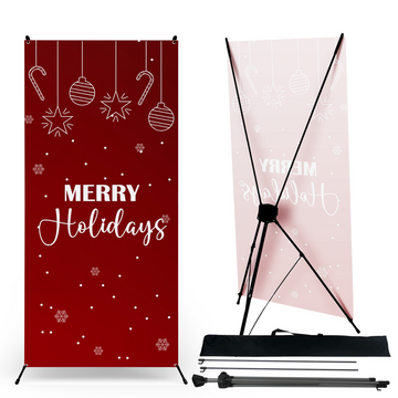 MERRY HOLIDAYS X-BANNER