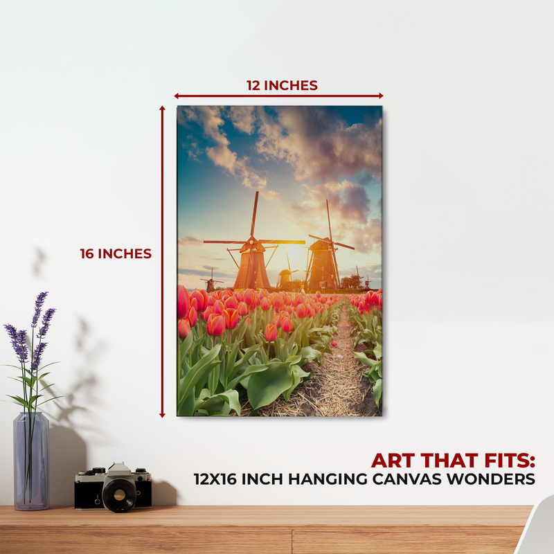 TULIP FIELD CANVAS