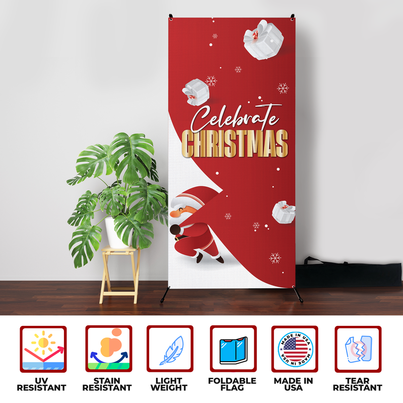 CELEBRATE CHRISTMAS X-BANNER