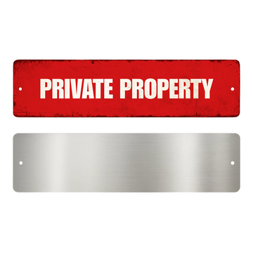 PRIVATE PROPERTY SIGN