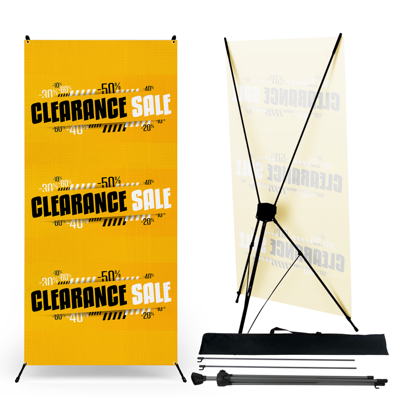 CLEARANCE SALE X-BANNER