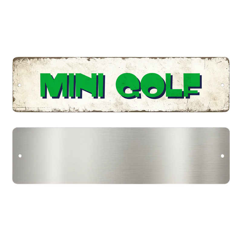 MINI GOLF SIGN