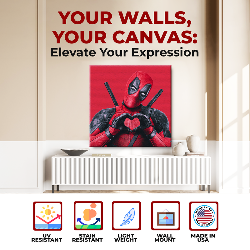 DEADPOOL WALL CANVAS DECOR
