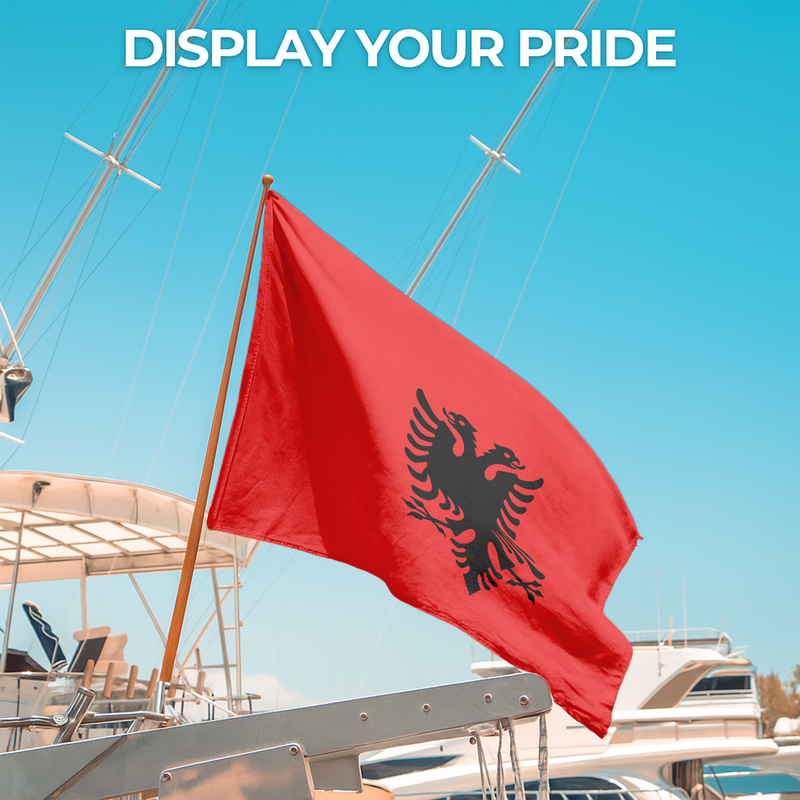 ALBANIA FLAG