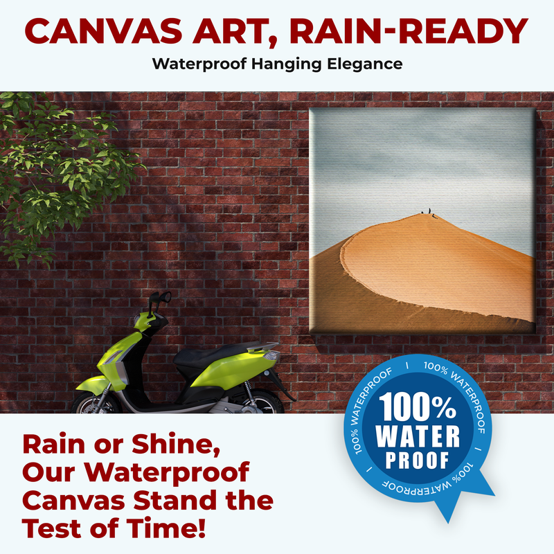 SAND DUNE WALL CANVAS DECOR