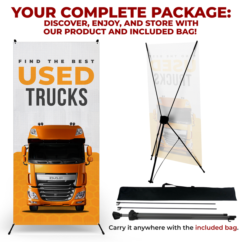 BEST USED TRUCKS X-BANNER