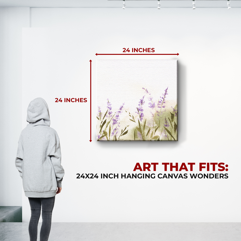 WATERCOLOR FLOWER CANVAS