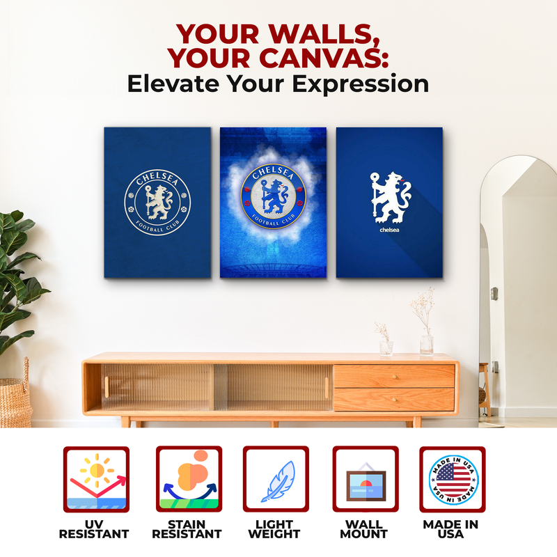 CHELSEA FC WALL CANVAS