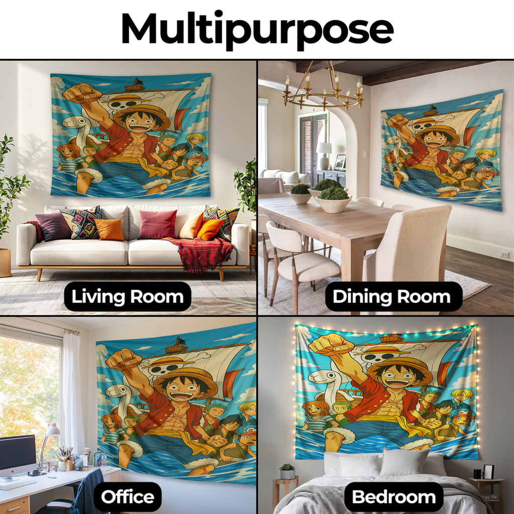 ONE PIECE: THE GRAND VOYAGE WALL TAPESTRY