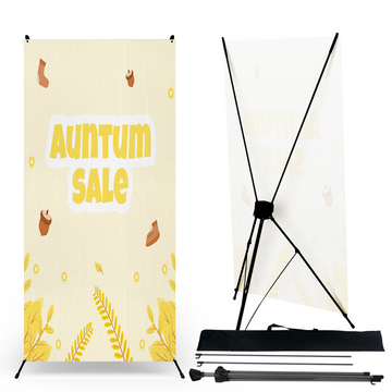 AUNTUM SALE X-BANNER