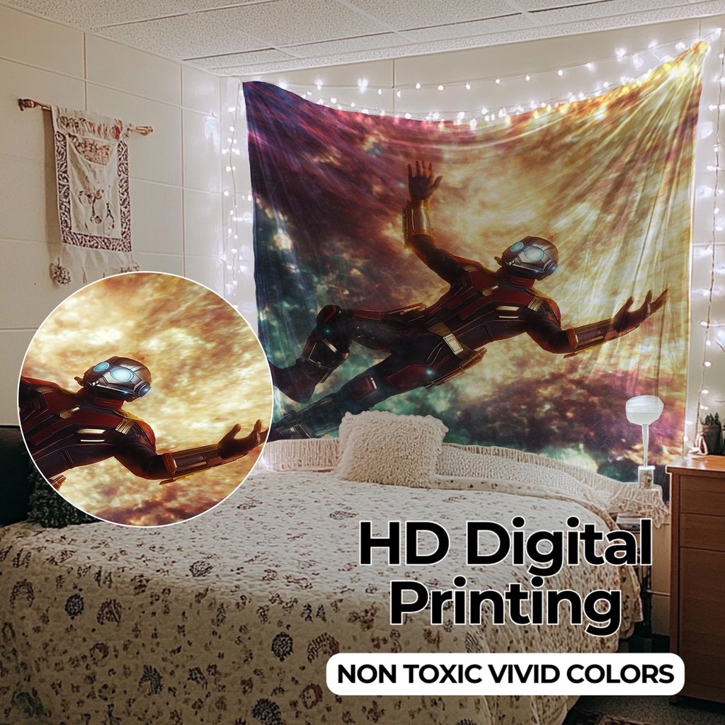 QUANTUM REALM ADVENTURES WALL TAPESTRY