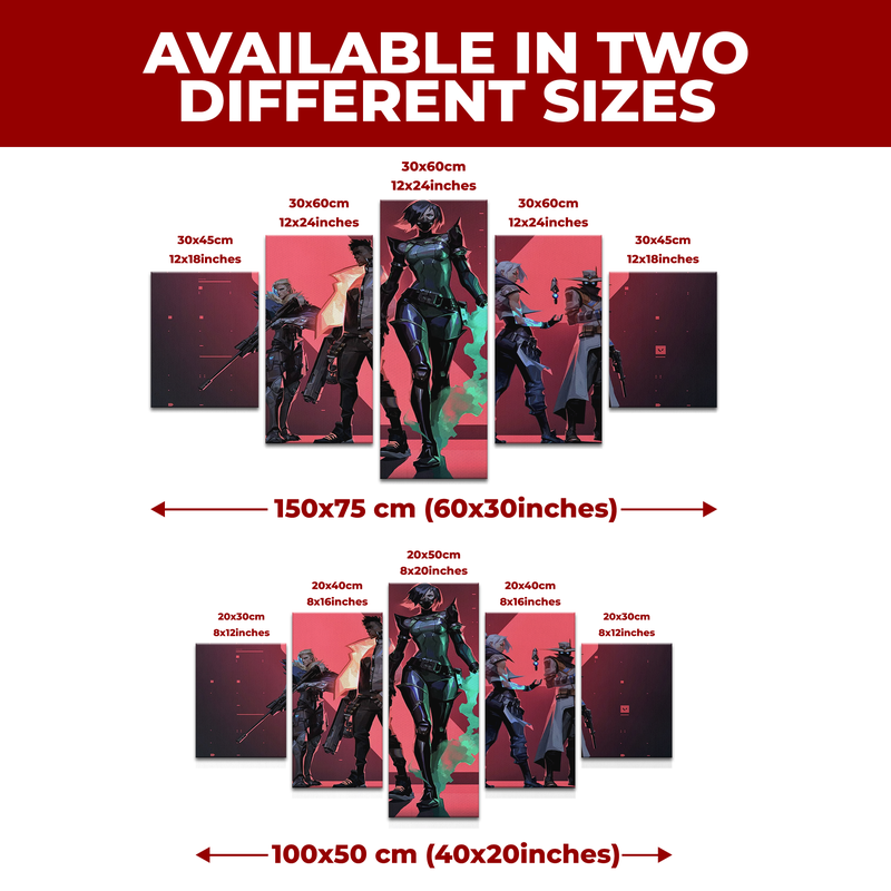 VALORANT WALL CANVAS