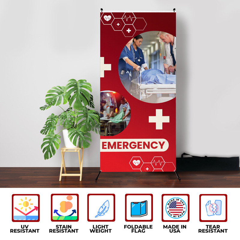 EMERGENCY X-BANNER