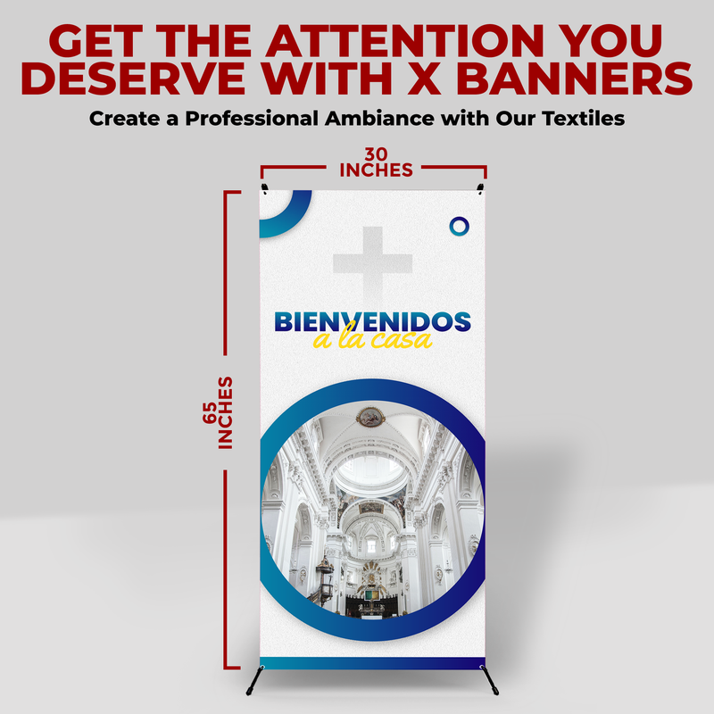 BIENVENIDOS A CASA X-BANNER
