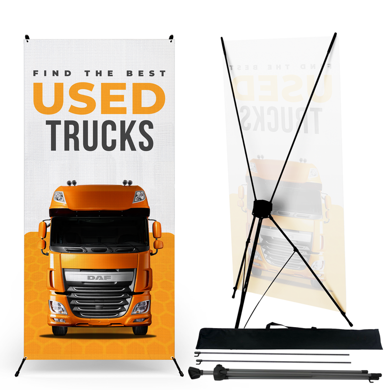BEST USED TRUCKS X-BANNER