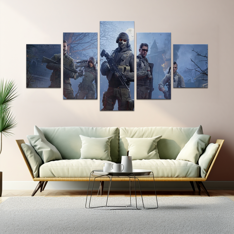 CALL OF DUTY WALL CANVAS