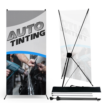 AUTO TINTING X-BANNER