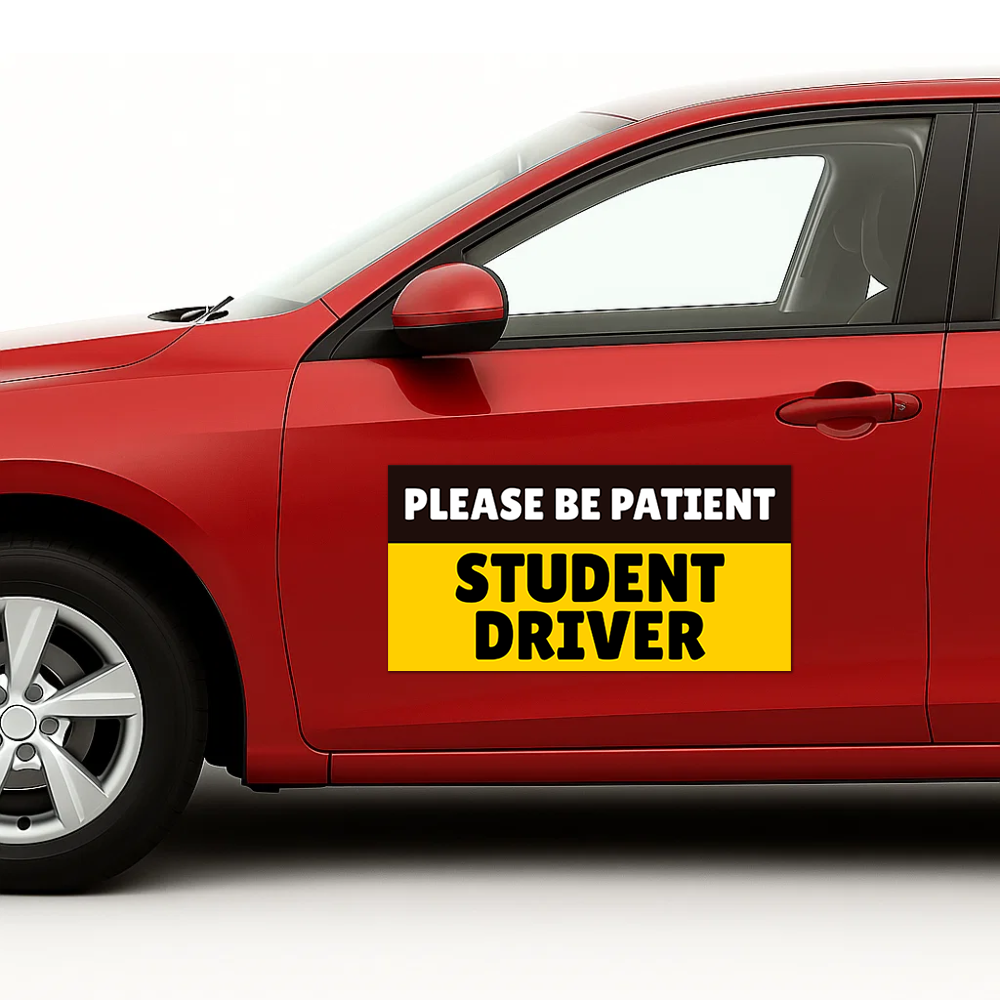 BE PATIENT STUDENT DRIVER SHEET