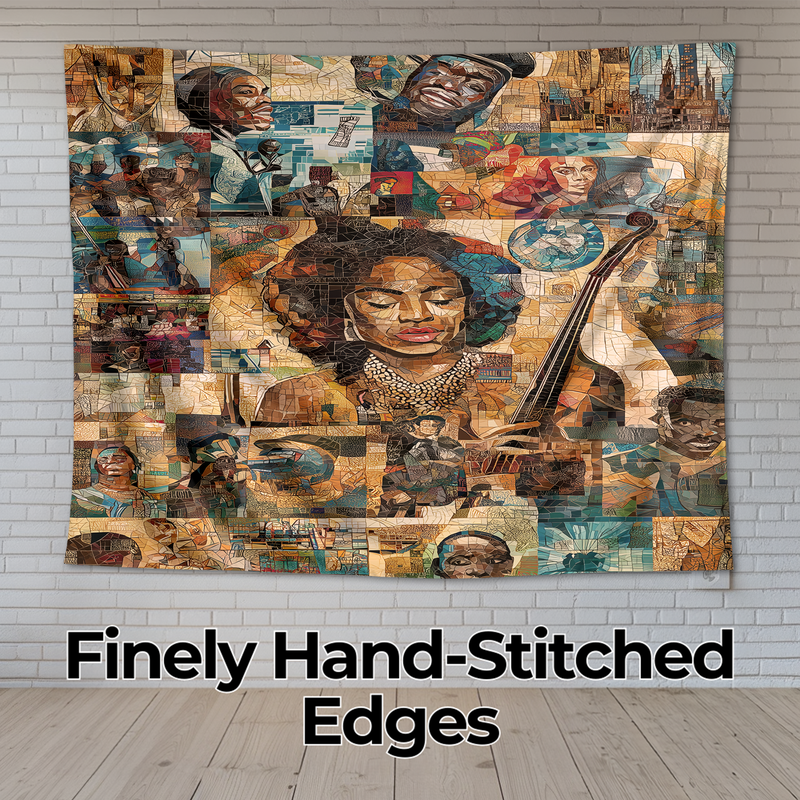 HBCU PRIDE CHRONICLES WALL TAPESTRY