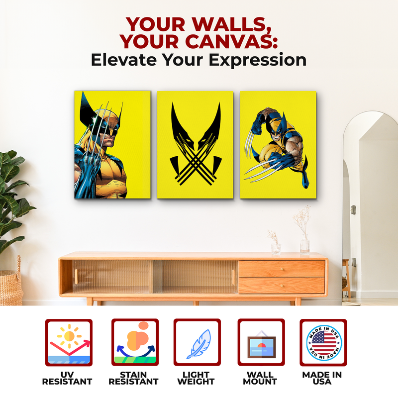 WOLVERINE CANVAS DECOR
