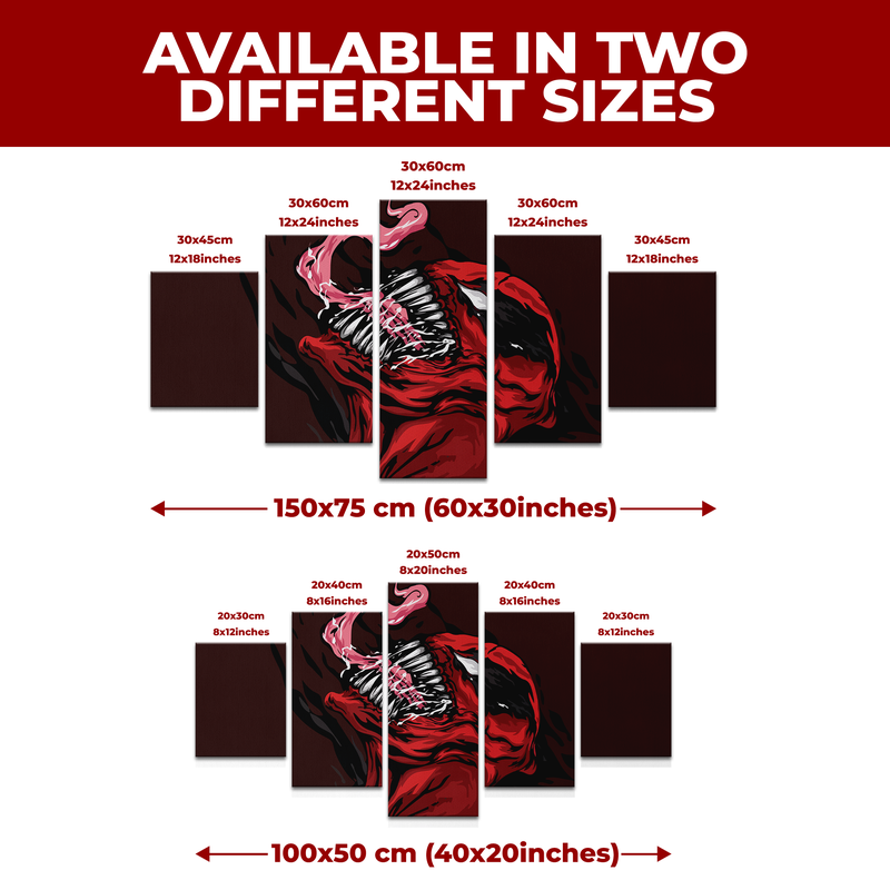 CARNAGE THE AWAKENING CANVAS DECOR